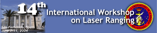 2004 International Laser Ranging Workshop banner
