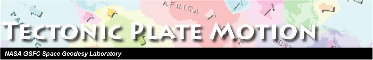 Tectonic Plate Motion Banner